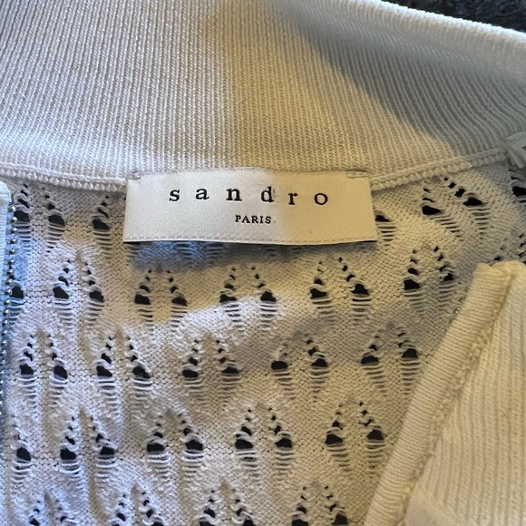 Sandro Paris sporty top. - Picture 5 of 6
